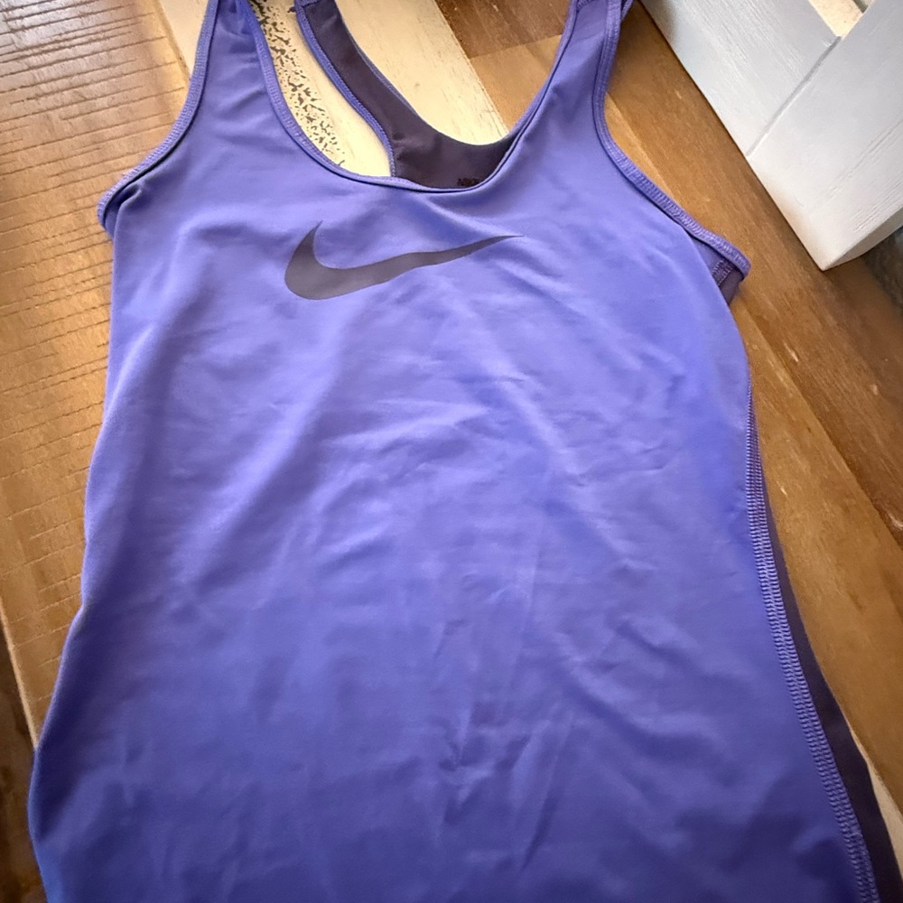 Nike Pro Lavender Sports Tank